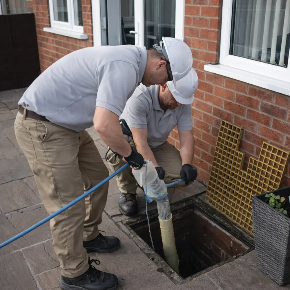 Blocked drain repair service in Greenhithe